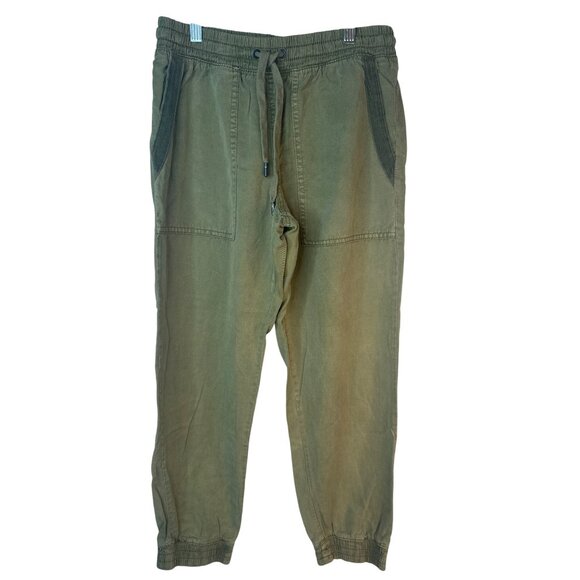 ZARA Womens  Small Green Cargo Jogger Pants - Picture 1 of 15